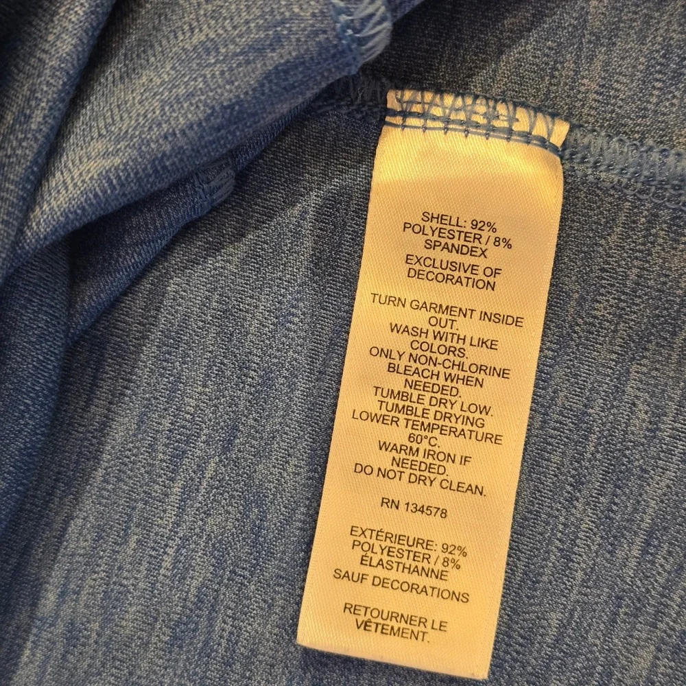 Vineyard Vines OTG On-The-Go Shep Shirt Mens XXL Blue Ardsley‎ Country Club Zip